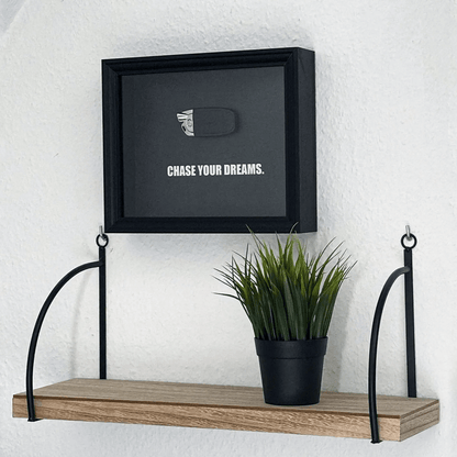 Lamborghini Framed Shadow Box with Custom Quote