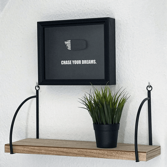 Lamborghini Framed Shadow Box with Custom Quote