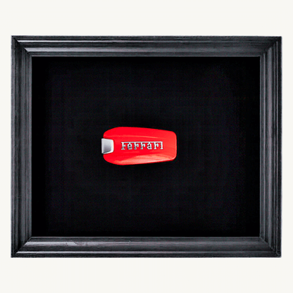 Ferrari Framed Shadow Box with Custom Quote