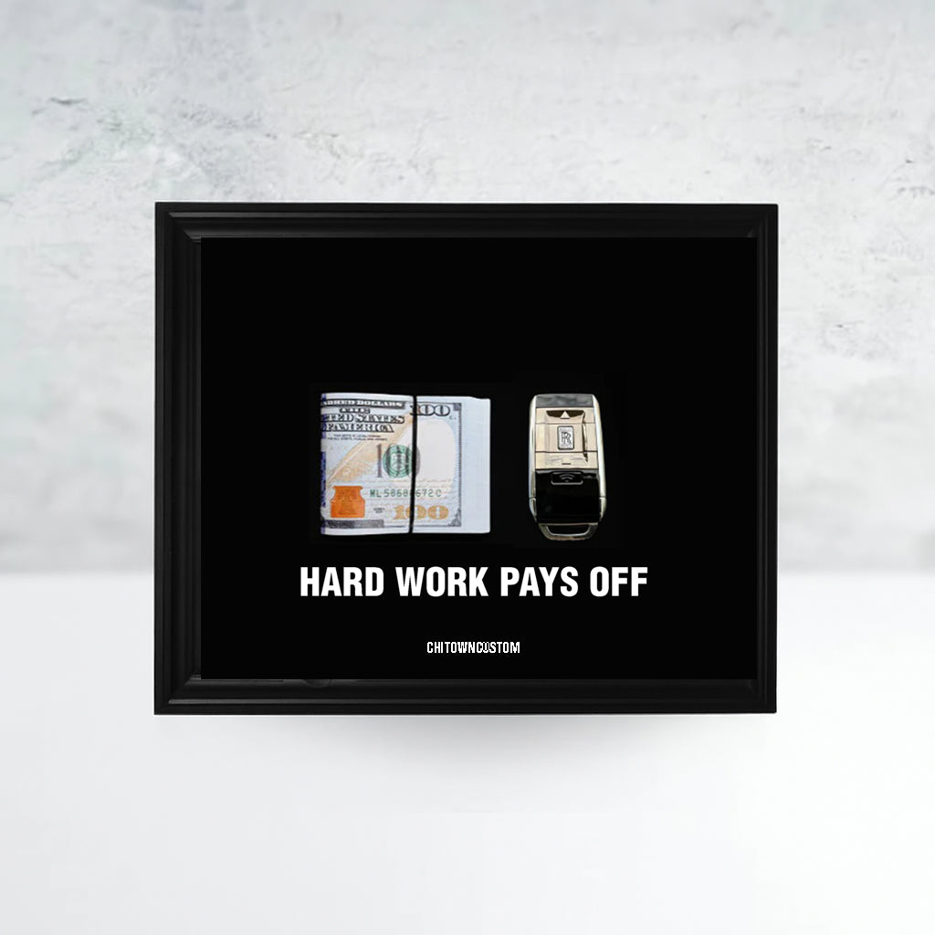 Hard Work Pays Off Rolls-Royce Frame
